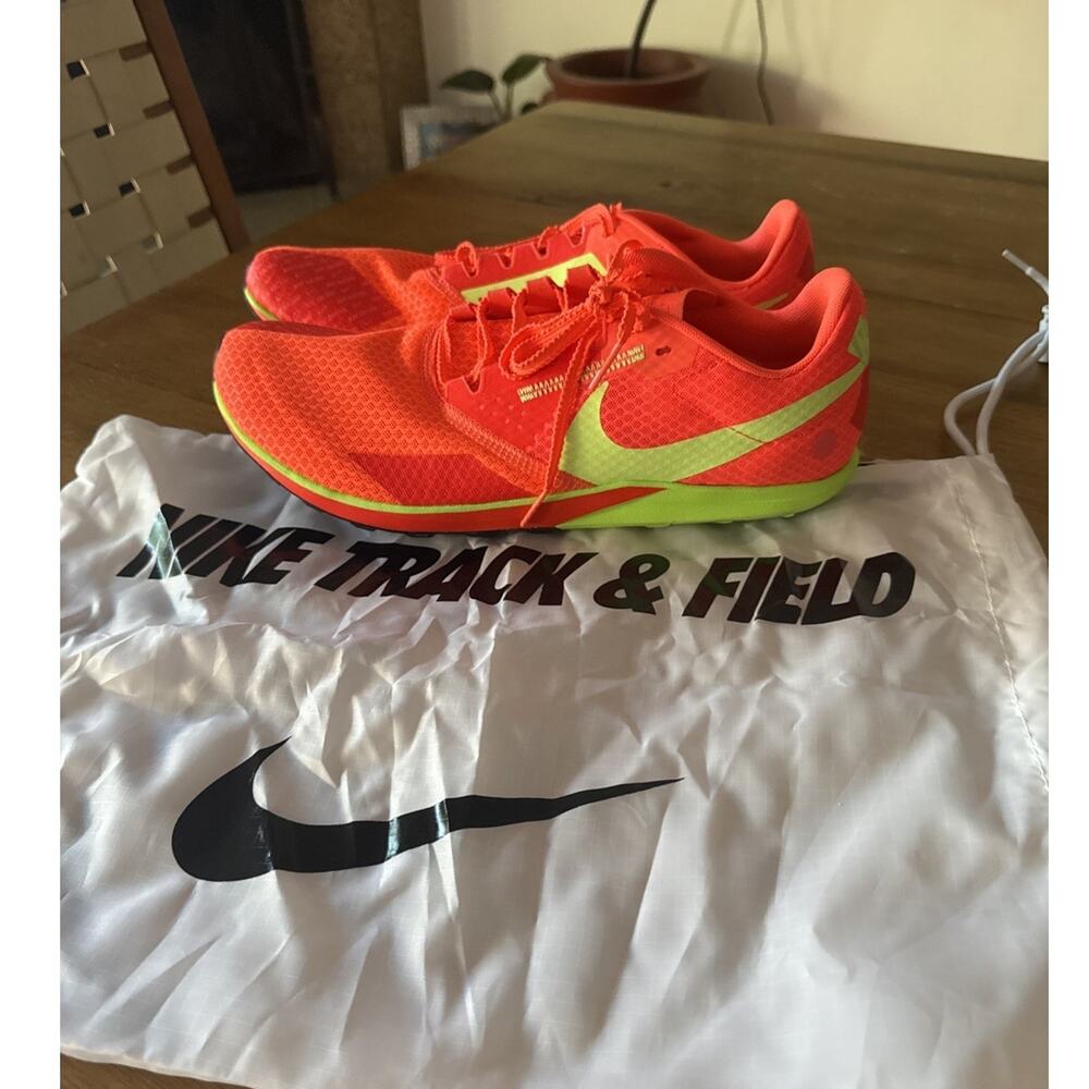 NIKE MEN'S ZOOM RIVAL WAFFLE 6 ROAD AND CROSS COUNTRY RUNNING SHOES SZ 9 NWOB
